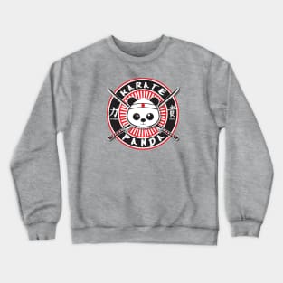 Karate Panda Circle logo Crewneck Sweatshirt